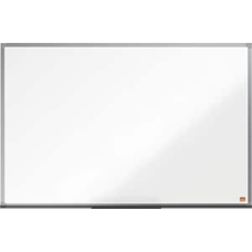 Магнитная доска Nobo Basic, 900 x 600 мм, алюминиевая рама, угловое настенное крепление, держатель для маркеров в комплекте, белый...
