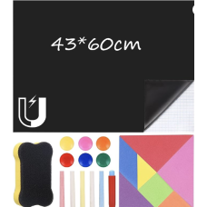 Магнитная доска Jissta 60*45 см, наклейка для доски, самоклеящаяся настенная доска для мела, настенная доска, R...